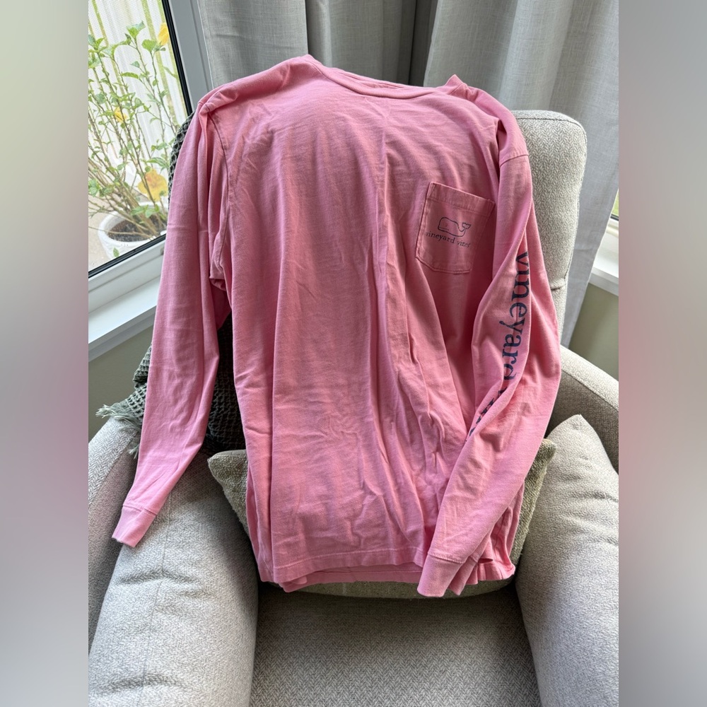 Vineyard Vines Pink Cotton Top